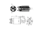 Magnetschalter, Starter 12 V ERA ZM692