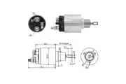 Magnetschalter, Starter 12 V ERA ZM7773