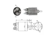 Magnetschalter, Starter 12 V ERA ZM785