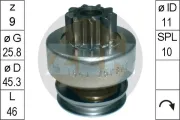 Freilaufgetriebe, Starter ERA ZN1641