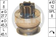 Freilaufgetriebe, Starter ERA ZN1695