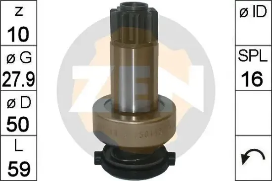 Freilaufgetriebe, Starter ERA ZN1823 Bild Freilaufgetriebe, Starter ERA ZN1823