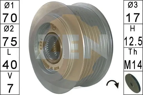 Generatorfreilauf ERA ZN5591