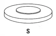 Einstellscheibe, Ventilspiel FRECCIA PRV 01-577