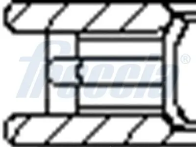 Kolbenringsatz FRECCIA FR10-507450 Bild Kolbenringsatz FRECCIA FR10-507450