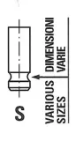 Einlassventil FRECCIA R6936/SCR