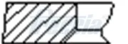 Kolbenringsatz FRECCIA FR10-377100