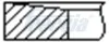 Kolbenringsatz FRECCIA FR10-108700 Bild Kolbenringsatz FRECCIA FR10-108700