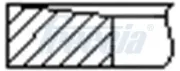 Kolbenringsatz FRECCIA FR10-108700
