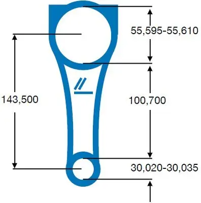 Pleuel IPSA CO002400 Bild Pleuel IPSA CO002400