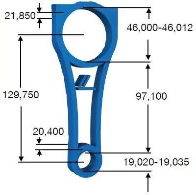 Pleuel IPSA CO008100 Bild Pleuel IPSA CO008100