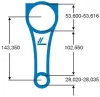 Pleuel IPSA CO007800 Bild Pleuel IPSA CO007800