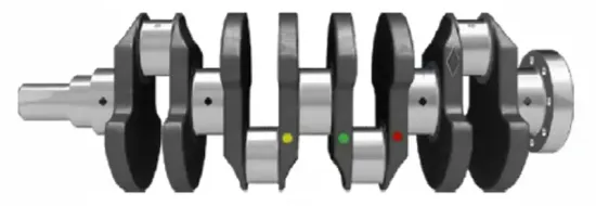 Kurbelwelle IPSA CK004301 Bild Kurbelwelle IPSA CK004301