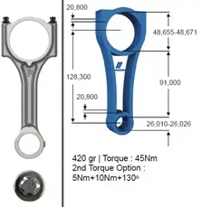 Pleuel IPSA CO010700 Bild Pleuel IPSA CO010700