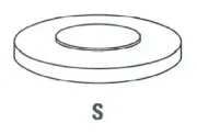 Einstellscheibe, Ventilspiel IPSA VS023700