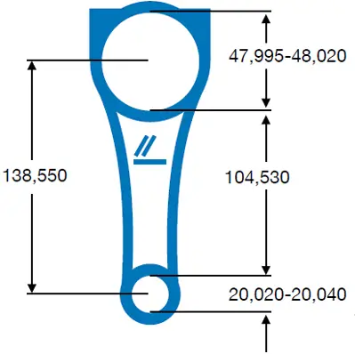Pleuel IPSA CO004500 Bild Pleuel IPSA CO004500