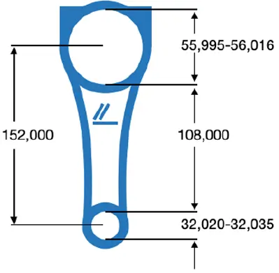 Pleuel IPSA CO007700 Bild Pleuel IPSA CO007700