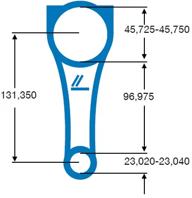 Pleuel IPSA CO003600 Bild Pleuel IPSA CO003600