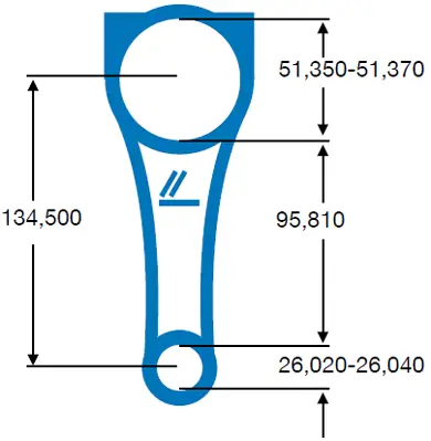 Pleuel IPSA CO004400 Bild Pleuel IPSA CO004400
