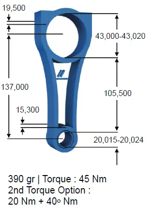 Pleuel IPSA CO009200