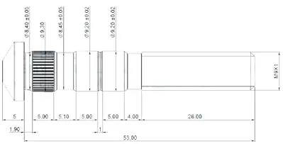 Pleuelschraube IPSA COB01300 Bild Pleuelschraube IPSA COB01300