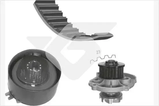 Wasserpumpe + Zahnriemensatz HUTCHINSON KH 139WP39 Bild Wasserpumpe + Zahnriemensatz HUTCHINSON KH 139WP39