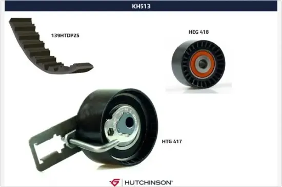 Zahnriemensatz HUTCHINSON KH 513 Bild Zahnriemensatz HUTCHINSON KH 513