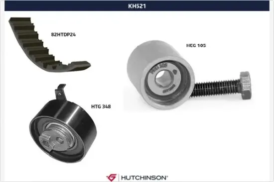 Zahnriemensatz HUTCHINSON KH 521 Bild Zahnriemensatz HUTCHINSON KH 521