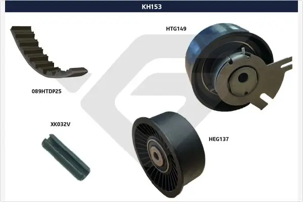 Zahnriemensatz HUTCHINSON KH 153
