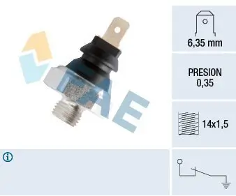 Öldruckschalter FAE 11410 Bild Öldruckschalter FAE 11410