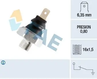 Öldruckschalter FAE 11630 Bild Öldruckschalter FAE 11630
