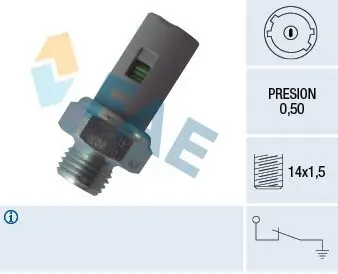 Öldruckschalter FAE 12636 Bild Öldruckschalter FAE 12636