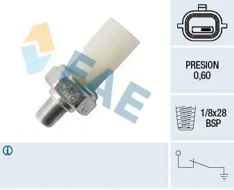 Öldruckschalter FAE 12699 Bild Öldruckschalter FAE 12699