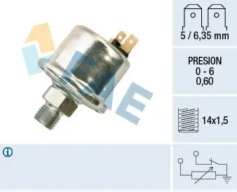 Sensor, Öldruck FAE 14580