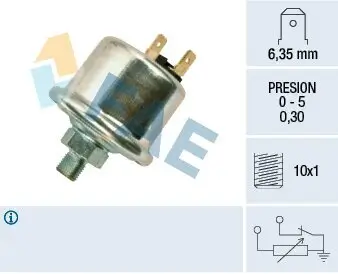 Sensor, Öldruck FAE 14740 Bild Sensor, Öldruck FAE 14740