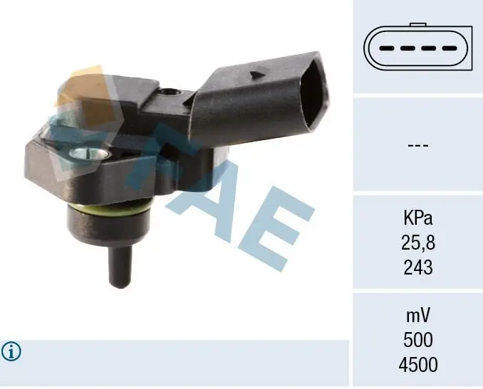 Sensor, Ladedruck FAE 15030