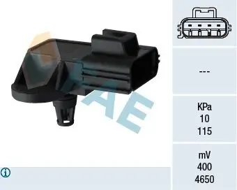 Sensor, Saugrohrdruck FAE 15050