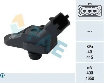 Sensor, Saugrohrdruck FAE 15052 Bild Sensor, Saugrohrdruck FAE 15052