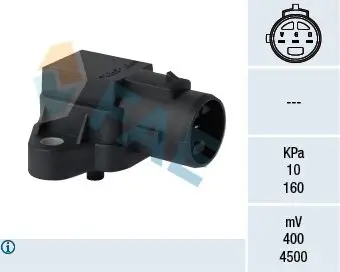 Sensor, Saugrohrdruck FAE 15076 Bild Sensor, Saugrohrdruck FAE 15076