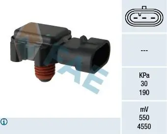 Sensor, Saugrohrdruck FAE 15079