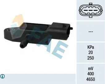 Sensor, Saugrohrdruck FAE 15106