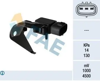 Sensor, Saugrohrdruck FAE 15152 Bild Sensor, Saugrohrdruck FAE 15152