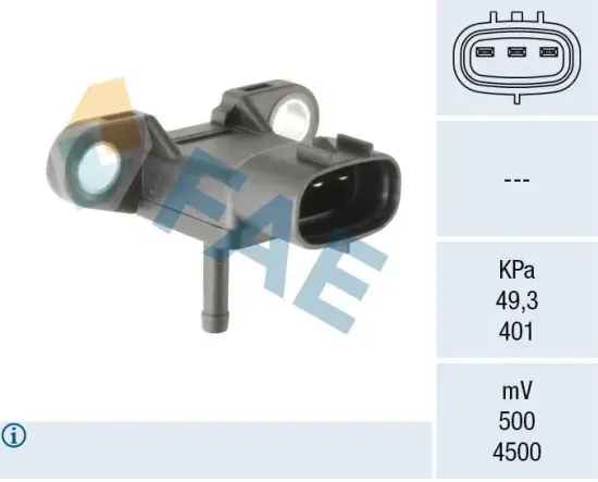 Sensor, Saugrohrdruck FAE 15156 Bild Sensor, Saugrohrdruck FAE 15156
