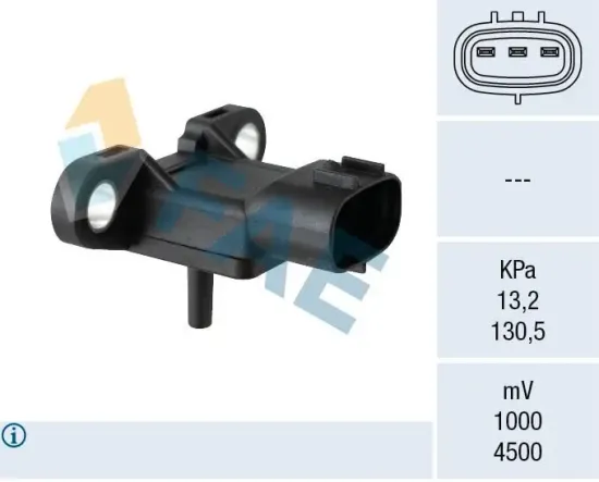 Sensor, Saugrohrdruck FAE 15158 Bild Sensor, Saugrohrdruck FAE 15158