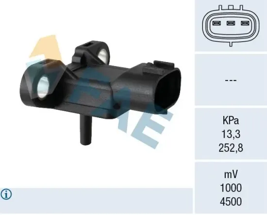 Sensor, Saugrohrdruck FAE 15160 Bild Sensor, Saugrohrdruck FAE 15160