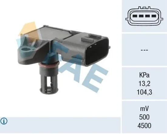 Sensor, Saugrohrdruck FAE 15163 Bild Sensor, Saugrohrdruck FAE 15163