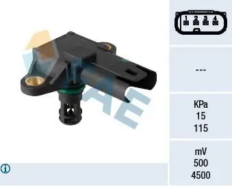 Sensor, Saugrohrdruck FAE 15189