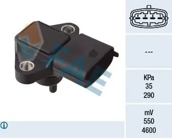 Sensor, Saugrohrdruck FAE 15213 Bild Sensor, Saugrohrdruck FAE 15213