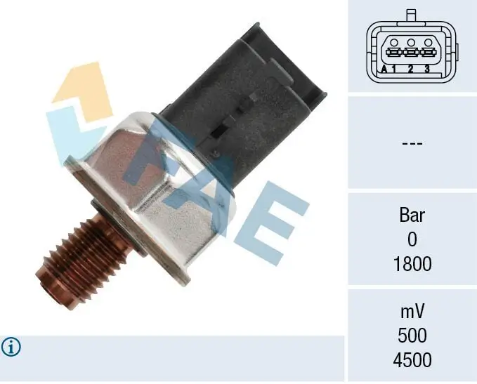 Sensor, Kraftstoffdruck FAE 15600