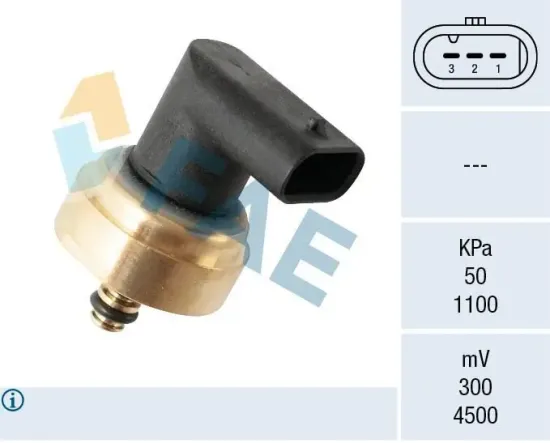Sensor, Kraftstoffdruck FAE 15618 Bild Sensor, Kraftstoffdruck FAE 15618